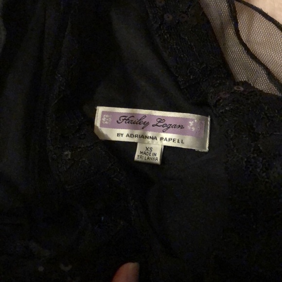 Hailey Logan by Adriana Papell Black Dress - Picture 6 of 6